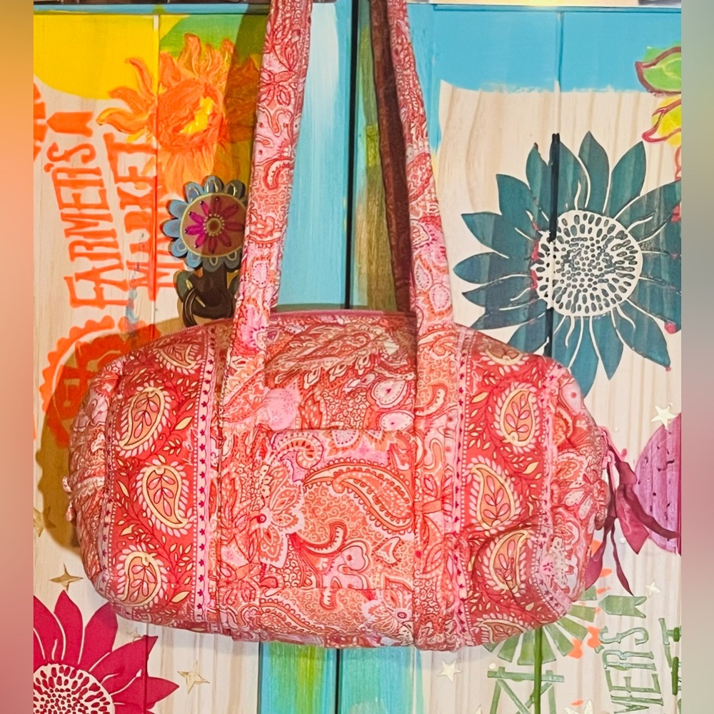 Vibrant Vera Bradley Pink Paisley